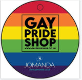 Jomanda Bear Soft Toy Plush Gay Pride Rainbow - 21cm