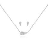 Joma Jewellery - Sentiment Set -Guardian Angel Wings  Necklace & Earring Set