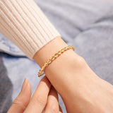 Joma Jewellery Bracelet Bar Gold Rope Bracelet
