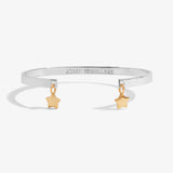 Joma Jewellery Bracelet Bar Silver and  Gold Star Bracelet