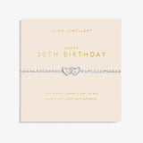 Joma Jewellery Forever Yours  'Happy 30th Birthday'    Bracelet