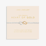 Joma Jewellery Forever Yours  'You Have A Heart Of Gold'    Bracelet