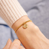 Gold  A Little  'First my Sister Forever My Friend' Bracelet By Joma Jewellery