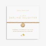 Gold  A Little  'Darling Daughter' Bracelet By Joma Jewellery