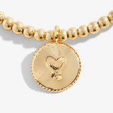 Gold  A Little  'Best Auntie' Bracelet By Joma Jewellery