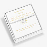 Joma Jewellery Beautifully Boxed 'Shoot For The Moon Land Amongst The Stars' Bracelet