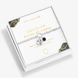 Joma Jewellery Spirit Stones Obsidian  Bracelet