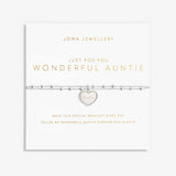Joma Jewellery My Moments 'Just For You Wonderful Auntie' Bracelet