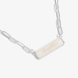 Joma Jewellery My Moments 'Just For You Wonderful Daughter' Necklace