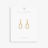Statement Gold Rope Earrings By Joma Jewellery
