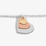 Joma Jewellery Florence Graduating Hearts Bracelet