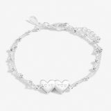 Forever Yours 'Forever I Love You' Bracelet In Silver Plating By Joma Jewellery