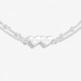 Forever Yours 'Forever I Love You' Bracelet In Silver Plating By Joma Jewellery