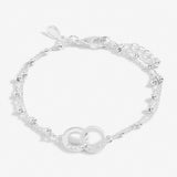 Forever Yours 'You Are My Forever And Always' Bracelet In Silver Plating By Joma Jewellery