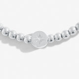 Share Happiness 'Happy Birthday To You, You Shine So Bright' Bracelet In Silver Plating By Joma Jewellery