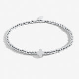 Share Happiness 'Always Be Yourself, You Are One Of A Kind' Bracelet In Silver Plating By Joma Jewellery