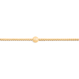 Share Happiness 'Forever Proud Of You, You Will Go Far' Bracelet In Gold Plating By Joma Jewellery