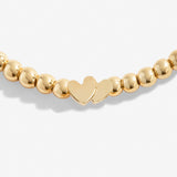 Share Happiness 'You Are So Lovely, You Brighten Every Day' Bracelet In Gold Plating By Joma Jewellery