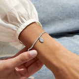 A Little 'Forever Remembered' Bracelet In Silver Plating by Joma Jewellery