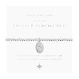 A Little 'Forever Remembered' Bracelet In Silver Plating by Joma Jewellery