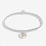 Boxed A Little 'Always My Daughter Forever My Friend' Bracelet In Silver Plating And Gold Plating by Joma Jewellery