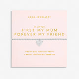 Mother's Day A Little 'First My Mum, Forever My Friend' Bracelet In Silver Plating From Joma Jewellery