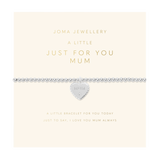 Mother's Day A Little 'Just For You Mum' Bracelet In Silver Plating From Joma Jewellery