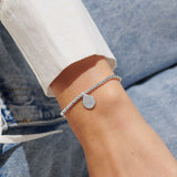 Mother's Day A Little 'Lucky To Have A Mum Like You' Bracelet In Silver Plating From Joma Jewellery