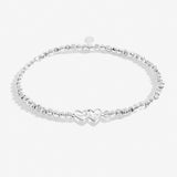 Forever Yours '40th Birthday' Bracelet In Silver Plating By Joma Jewellery