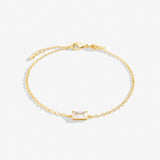 Love From Your Little Ones 'Love You Lots Mum' Bracelet In Gold Plating From Joma Jewellery