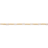 Pearl Anklet In Gold Plating By Joma Jewellery