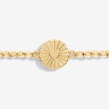 Heart Anklet In Gold Plating By Joma Jewellery