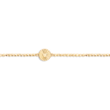 Heart Anklet In Gold Plating By Joma Jewellery