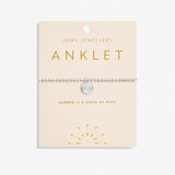 Coin Anklet In Silver Plating By Joma Jewellery
