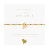 A Little 'Best Friend' Bracelet In Gold Plating by Joma Jewellery