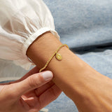 A Little 'Forever Remembered' Bracelet In Gold Plating by Joma Jewellery