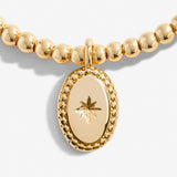 A Little 'Forever Remembered' Bracelet In Gold Plating by Joma Jewellery
