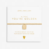 A Little 'You're Golden' Bracelet In Gold Plating by Joma Jewellery