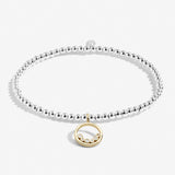 A Little 'Courage' Bracelet In Silver Plating And Gold Plating  Joma Jewellery