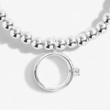 A Little 'You're Engaged' Bracelet In Silver Plating  Joma Jewellery