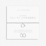 A Little 'You're Engaged' Bracelet In Silver Plating  Joma Jewellery