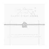 A Little 'Happy First Home' Bracelet In Silver Plating  Joma Jewellery