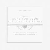 A Little 'Gone Too Soon But Loved A Lifetime' Bracelet In Silver Plating  Joma Jewellery
