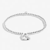 A Little 'From The Heart' Bracelet In Silver Plating  Joma Jewellery