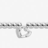 A Little 'From The Heart' Bracelet In Silver Plating  Joma Jewellery