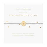 A Little 'Strong Mums Club' Bracelet In Silver Plating And Gold Plating  Joma Jewellery