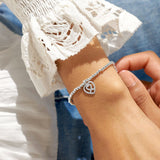 A Little 'Day To Remember' Bracelet In Silver Plating  Joma Jewellery