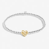 A Little 'Soulmate' Bracelet In Silver Plating And Gold Plating  Joma Jewellery