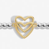 A Little 'Soulmate' Bracelet In Silver Plating And Gold Plating  Joma Jewellery
