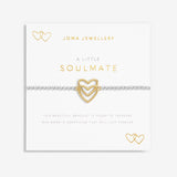 A Little 'Soulmate' Bracelet In Silver Plating And Gold Plating  Joma Jewellery